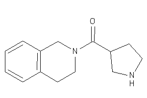 3,4-dihydro-1H-isoquinolin-2-yl(pyrrolidin-3-yl)methanone