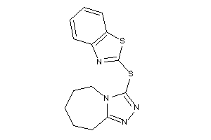 2-(6,7,8,9-tetrahydro-5H-[1,2,4]triazolo[4,3-a]azepin-3-ylthio)-1,3-benzothiazole