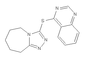 3-(quinazolin-4-ylthio)-6,7,8,9-tetrahydro-5H-[1,2,4]triazolo[4,3-a]azepine