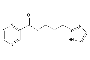 N-[3-(1H-imidazol-2-yl)propyl]pyrazinamide