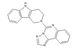 5-(1,3,4,5-tetrahydropyrido[4,3-b]indol-2-yl)-[1,2,4]triazolo[1,5-c]quinazoline