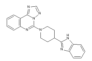 5-[4-(1H-benzimidazol-2-yl)piperidino]-[1,2,4]triazolo[1,5-c]quinazoline