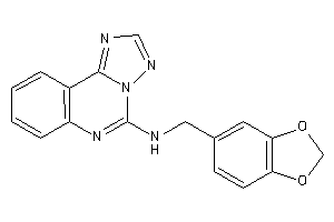 Image of Piperonyl([1,2,4]triazolo[1,5-c]quinazolin-5-yl)amine