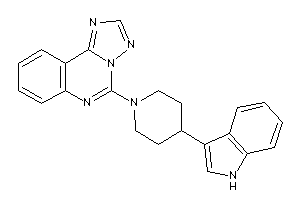 5-[4-(1H-indol-3-yl)piperidino]-[1,2,4]triazolo[1,5-c]quinazoline