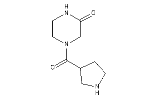 4-(pyrrolidine-3-carbonyl)piperazin-2-one