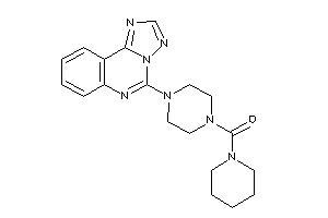 Piperidino-[4-([1,2,4]triazolo[1,5-c]quinazolin-5-yl)piperazino]methanone