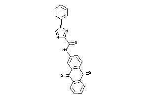 N-(9,10-diketo-2-anthryl)-1-phenyl-1,2,4-triazole-3-carboxamide