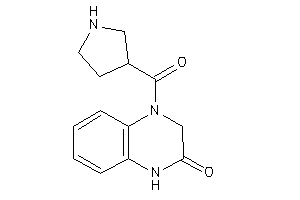 4-(pyrrolidine-3-carbonyl)-1,3-dihydroquinoxalin-2-one