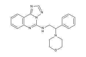 (2-morpholino-2-phenyl-ethyl)-([1,2,4]triazolo[1,5-c]quinazolin-5-yl)amine