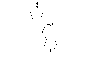 N-tetrahydrothiophen-3-ylpyrrolidine-3-carboxamide