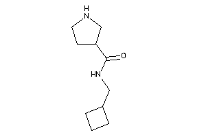 N-(cyclobutylmethyl)pyrrolidine-3-carboxamide