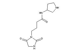 4-(2,5-diketoimidazolidin-1-yl)-N-pyrrolidin-3-yl-butyramide