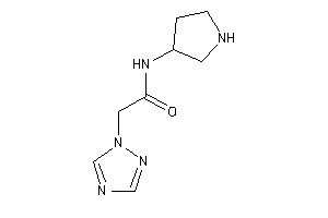 N-pyrrolidin-3-yl-2-(1,2,4-triazol-1-yl)acetamide