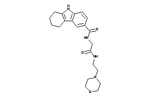 N-[2-keto-2-(2-morpholinoethylamino)ethyl]-6,7,8,9-tetrahydro-5H-carbazole-3-carboxamide