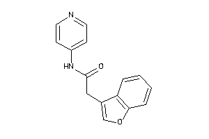 2-(benzofuran-3-yl)-N-(4-pyridyl)acetamide