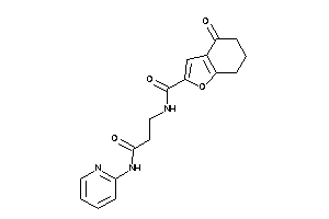 4-keto-N-[3-keto-3-(2-pyridylamino)propyl]-6,7-dihydro-5H-benzofuran-2-carboxamide