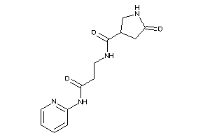 5-keto-N-[3-keto-3-(2-pyridylamino)propyl]pyrrolidine-3-carboxamide