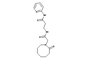3-[[2-(2-ketoazocan-1-yl)acetyl]amino]-N-(2-pyridyl)propionamide