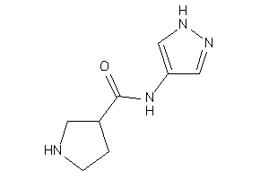 N-(1H-pyrazol-4-yl)pyrrolidine-3-carboxamide