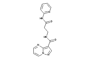 N-[3-keto-3-(2-pyridylamino)propyl]pyrazolo[1,5-a]pyrimidine-3-carboxamide