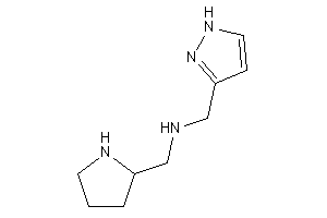 1H-pyrazol-3-ylmethyl(pyrrolidin-2-ylmethyl)amine