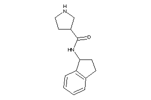 N-indan-1-ylpyrrolidine-3-carboxamide