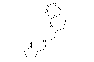2H-chromen-3-ylmethyl(pyrrolidin-2-ylmethyl)amine