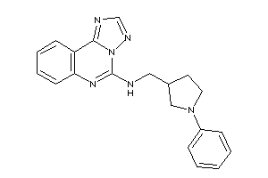 (1-phenylpyrrolidin-3-yl)methyl-([1,2,4]triazolo[1,5-c]quinazolin-5-yl)amine