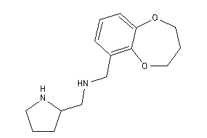 3,4-dihydro-2H-1,5-benzodioxepin-6-ylmethyl(pyrrolidin-2-ylmethyl)amine