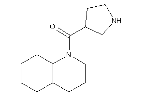 3,4,4a,5,6,7,8,8a-octahydro-2H-quinolin-1-yl(pyrrolidin-3-yl)methanone