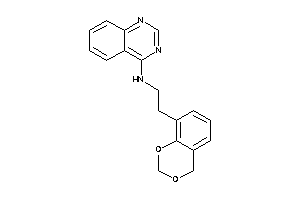 2-(4H-1,3-benzodioxin-8-yl)ethyl-quinazolin-4-yl-amine