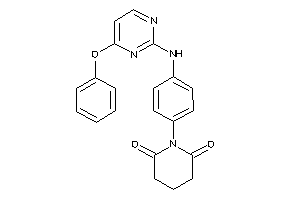 1-[4-[(4-phenoxypyrimidin-2-yl)amino]phenyl]piperidine-2,6-quinone