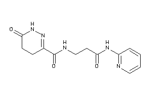 6-keto-N-[3-keto-3-(2-pyridylamino)propyl]-4,5-dihydro-1H-pyridazine-3-carboxamide