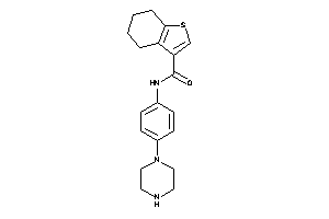 N-(4-piperazinophenyl)-4,5,6,7-tetrahydrobenzothiophene-3-carboxamide