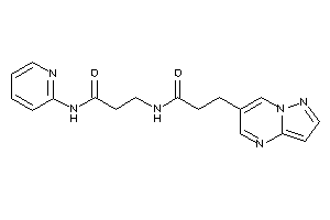 N-[3-keto-3-(2-pyridylamino)propyl]-3-pyrazolo[1,5-a]pyrimidin-6-yl-propionamide