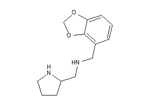 1,3-benzodioxol-4-ylmethyl(pyrrolidin-2-ylmethyl)amine