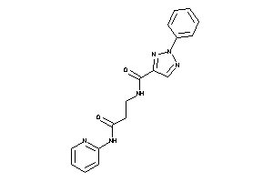 N-[3-keto-3-(2-pyridylamino)propyl]-2-phenyl-triazole-4-carboxamide