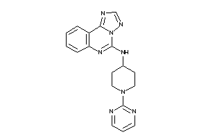 Image of [1-(2-pyrimidyl)-4-piperidyl]-([1,2,4]triazolo[1,5-c]quinazolin-5-yl)amine