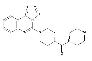 Piperazino-[1-([1,2,4]triazolo[1,5-c]quinazolin-5-yl)-4-piperidyl]methanone