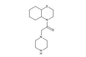 1-(2,3,4a,5,6,7,8,8a-octahydrobenzo[b][1,4]oxazin-4-yl)-2-piperazino-ethanone