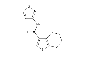 Image of N-isoxazol-3-yl-4,5,6,7-tetrahydrobenzothiophene-3-carboxamide