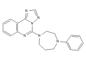 5-(4-phenyl-1,4-diazepan-1-yl)-[1,2,4]triazolo[1,5-c]quinazoline