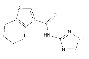 N-(1H-1,2,4-triazol-3-yl)-4,5,6,7-tetrahydrobenzothiophene-3-carboxamide