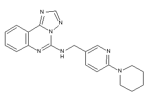 (6-piperidino-3-pyridyl)methyl-([1,2,4]triazolo[1,5-c]quinazolin-5-yl)amine