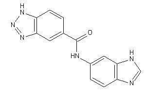 N-(3H-benzimidazol-5-yl)-1H-benzotriazole-5-carboxamide