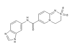 N-(3H-benzimidazol-5-yl)-2,2-diketo-3,4-dihydropyrido[2,1-c][1,2,4]thiadiazine-7-carboxamide