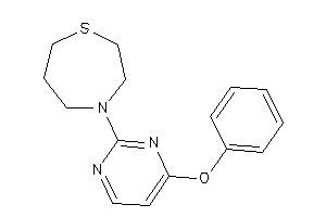 4-(4-phenoxypyrimidin-2-yl)-1,4-thiazepane