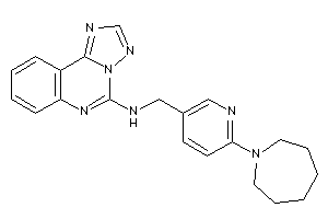 [6-(azepan-1-yl)-3-pyridyl]methyl-([1,2,4]triazolo[1,5-c]quinazolin-5-yl)amine