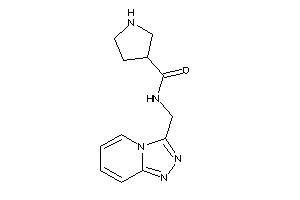 N-([1,2,4]triazolo[4,3-a]pyridin-3-ylmethyl)pyrrolidine-3-carboxamide