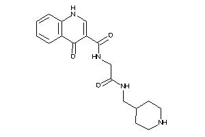 4-keto-N-[2-keto-2-(4-piperidylmethylamino)ethyl]-1H-quinoline-3-carboxamide